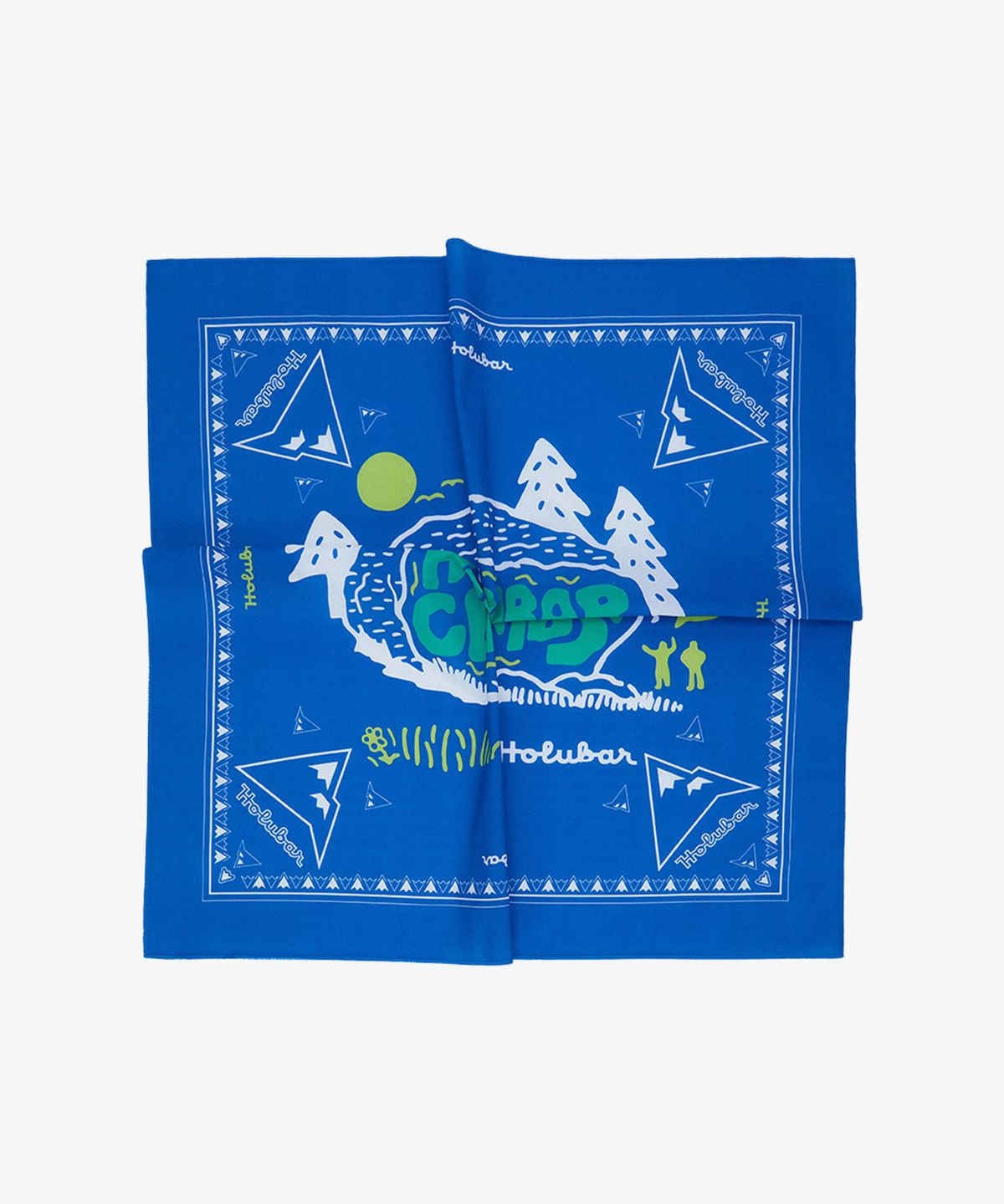홀루바(HOLUBAR) Holubar Climbs Bandana Blue