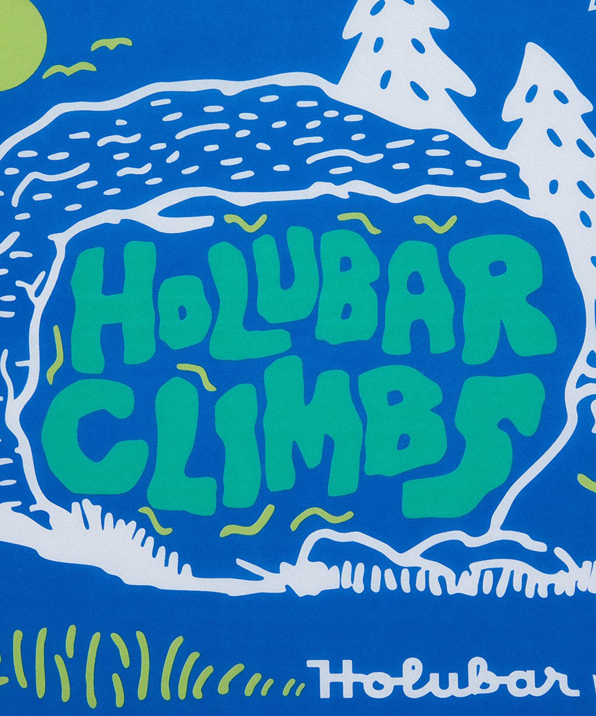 홀루바(HOLUBAR) Holubar Climbs Bandana Blue