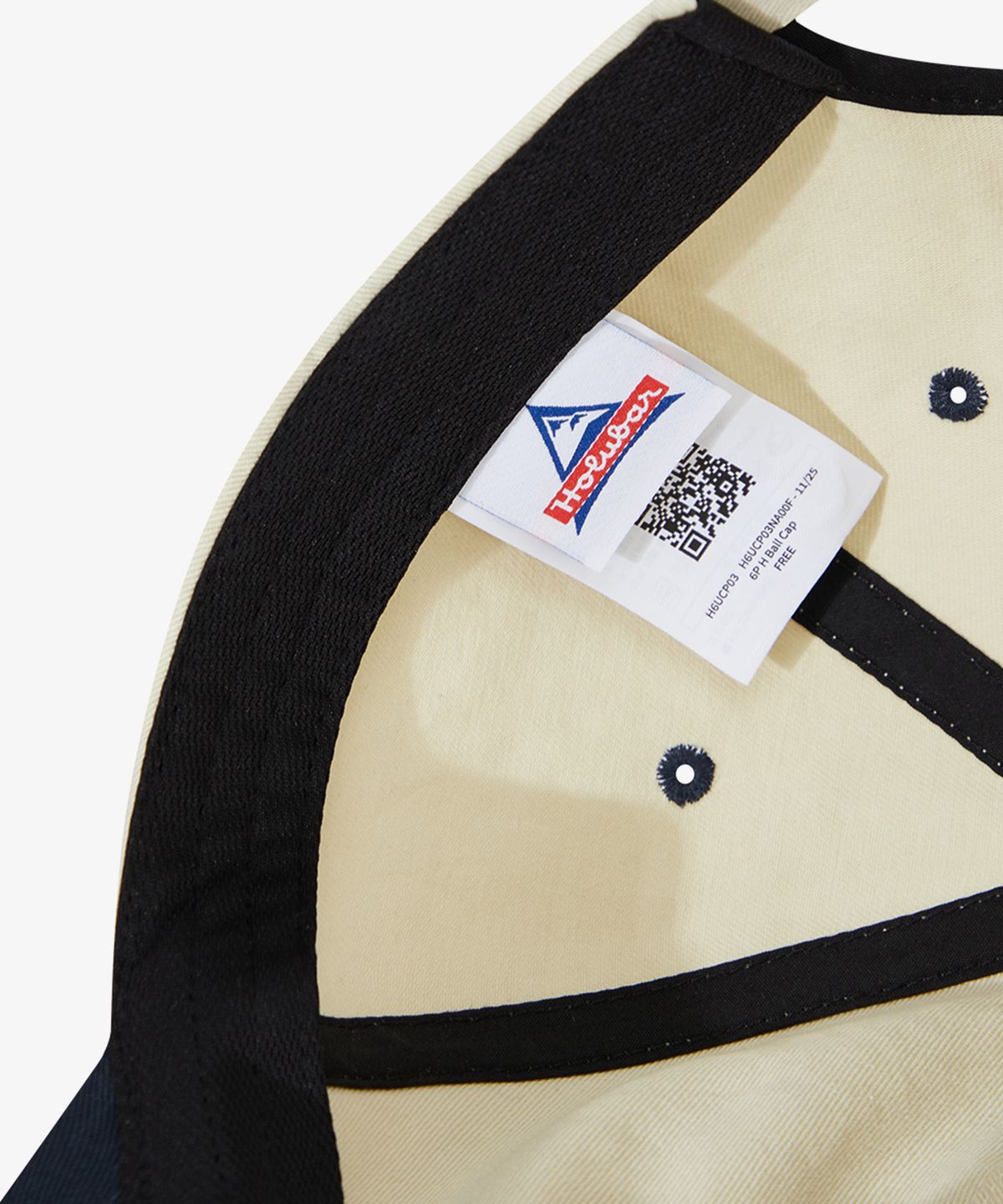 홀루바(HOLUBAR) 6P H Logo Cap Navy