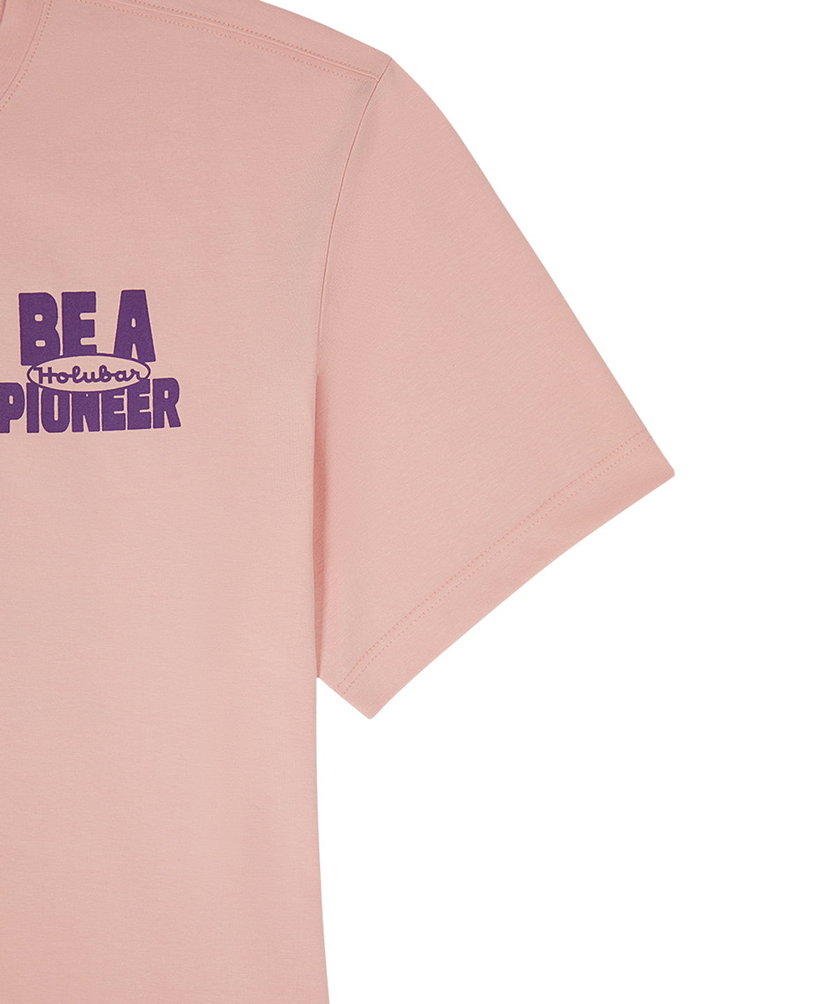 홀루바(HOLUBAR) Backpacking Graphic T Shirt Pink
