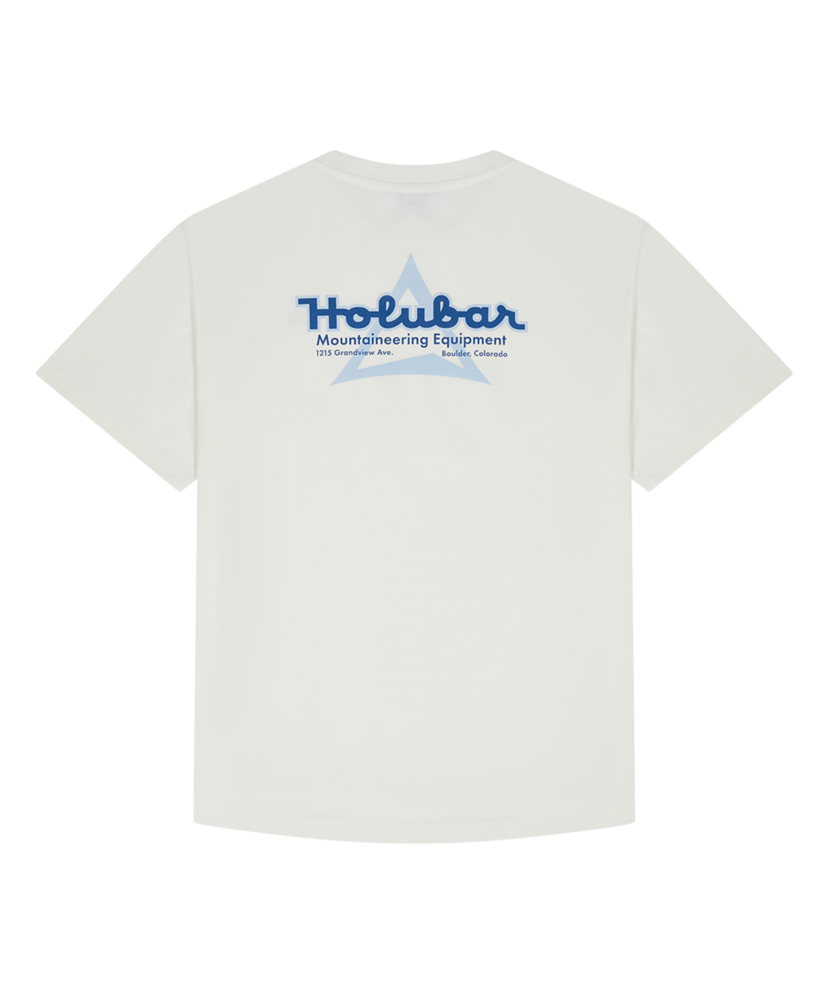 홀루바(HOLUBAR) Flatirons Logo T Shirt White