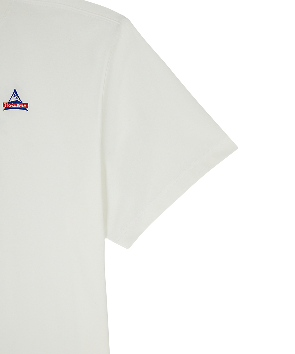 홀루바(HOLUBAR) Flatirons Logo T Shirt White