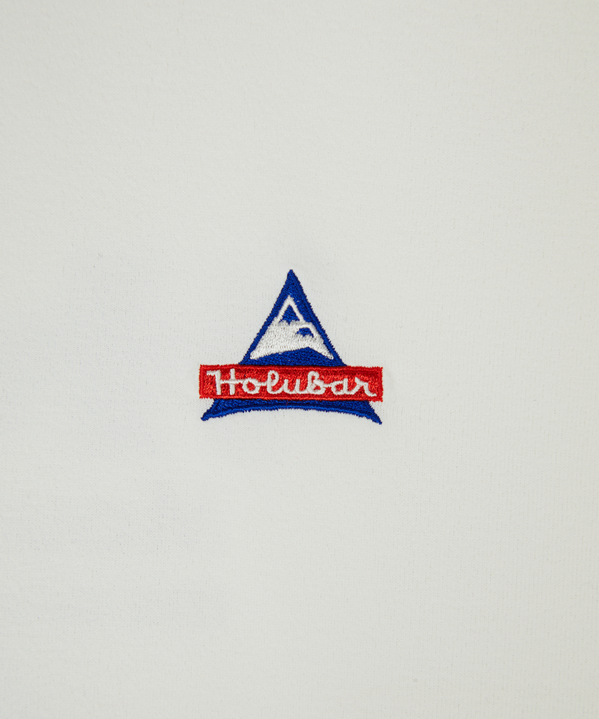 홀루바(HOLUBAR) Flatirons Logo T Shirt White