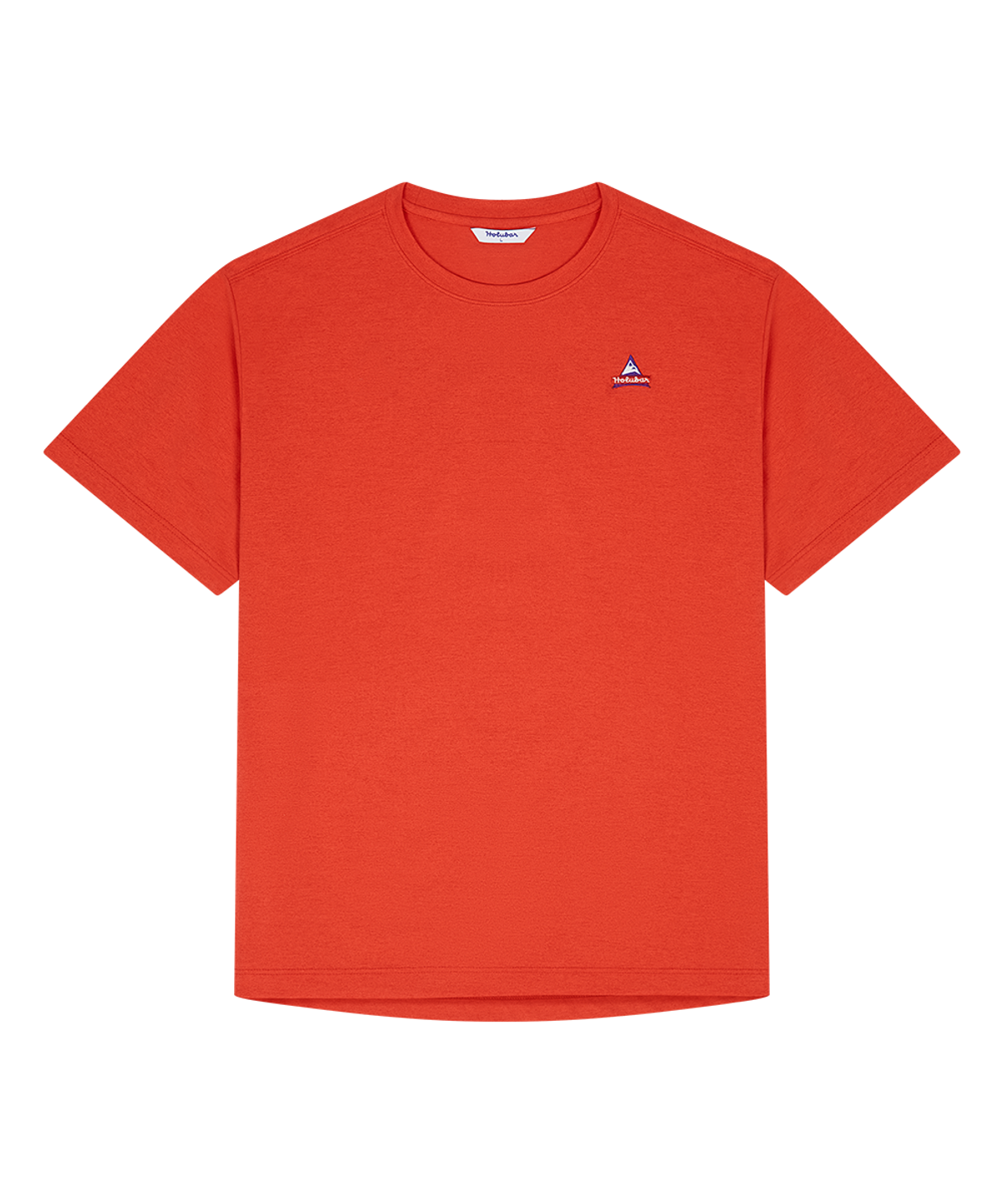홀루바(HOLUBAR) Flatirons Logo T Shirt Red