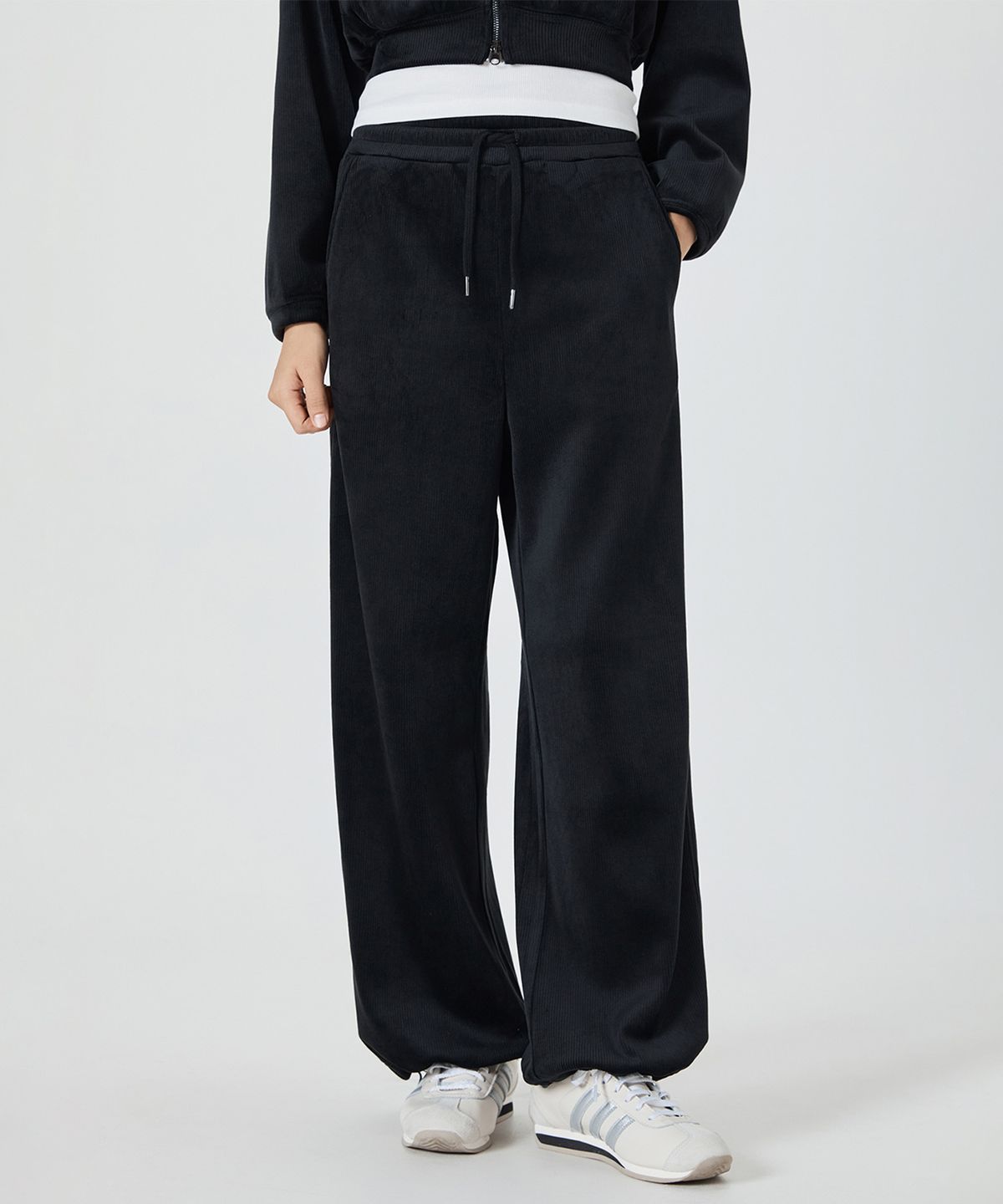 미쏘(MIXXO) 기모 투웨이 스웻팬츠_MIWTMG110A