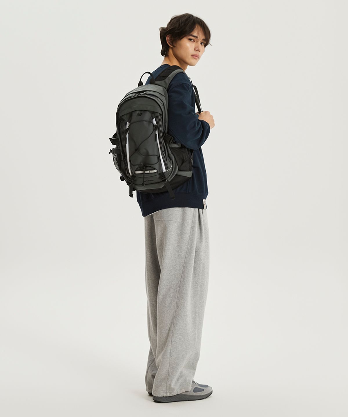 뉴발란스(NEW BALANCE) NBGCGSS106 / Trail Boost Backpack (KHAKI)