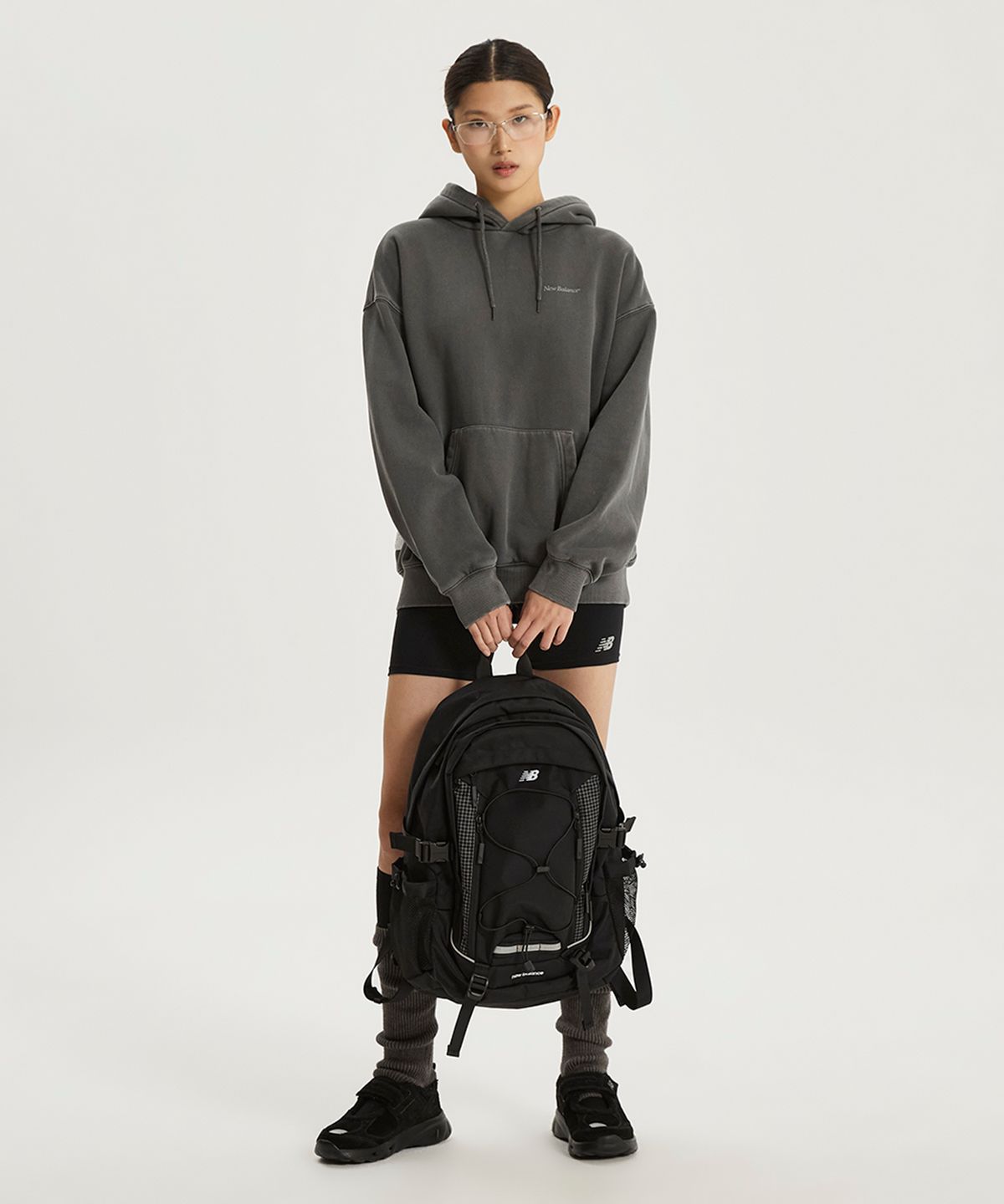 뉴발란스(NEW BALANCE) NBGCGSS106 / Trail Boost Backpack (BLACK)