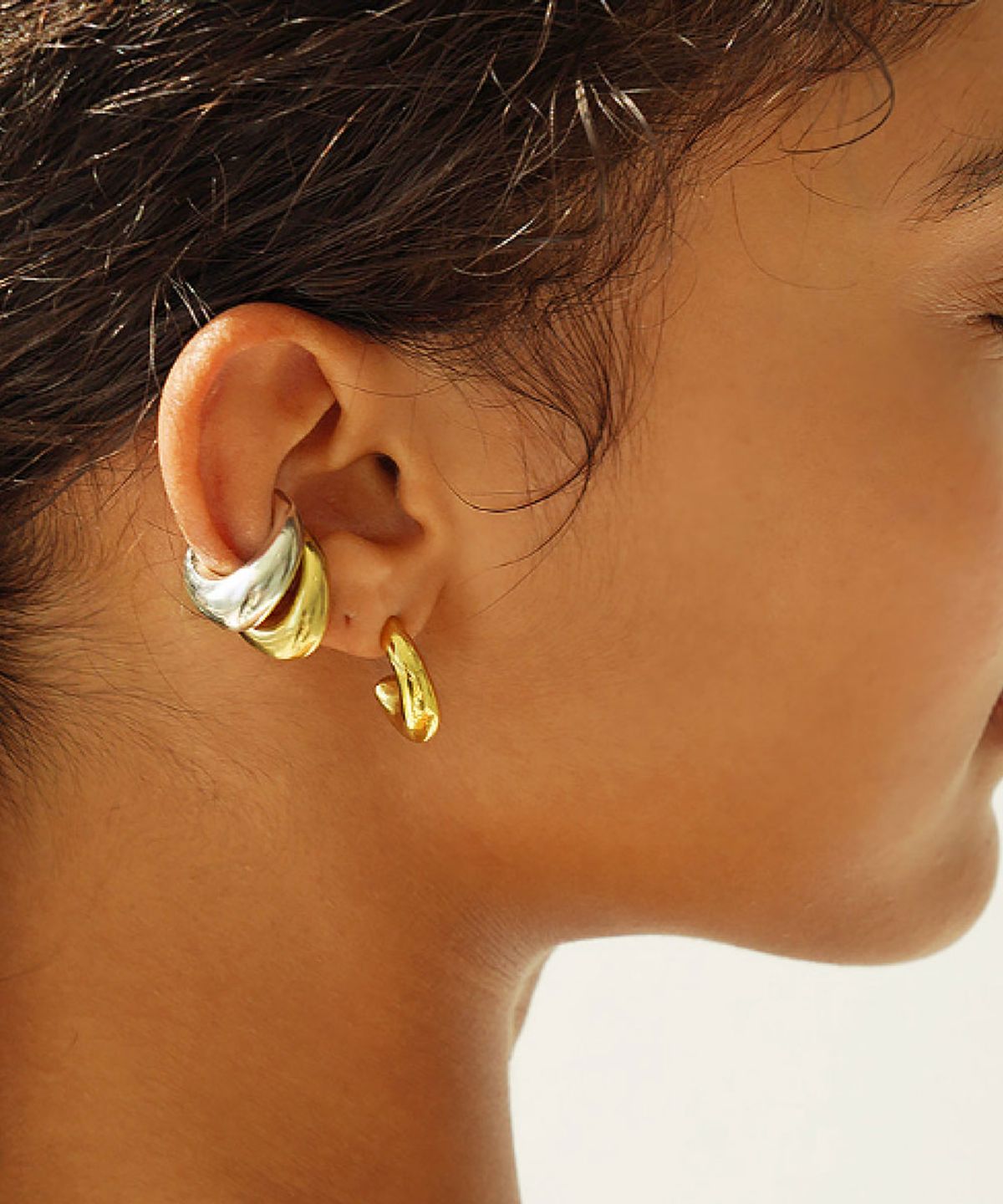 그라스마티네(GRASSE MATINEE) Oval Ear Cuff