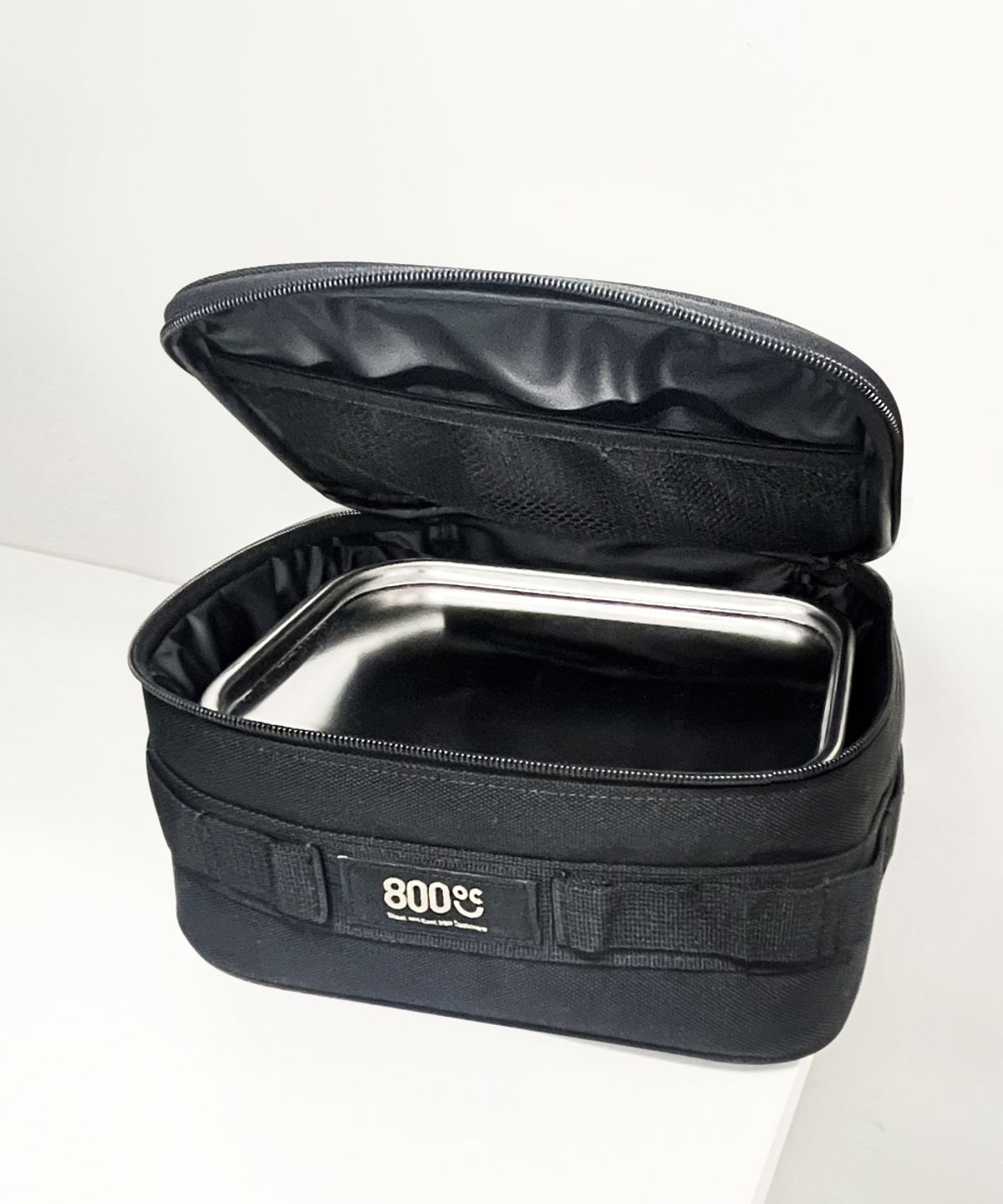 800도씨(800DOSSI) 스텐 밀폐용기 반합 1.6리터 2리터 보관 가방
