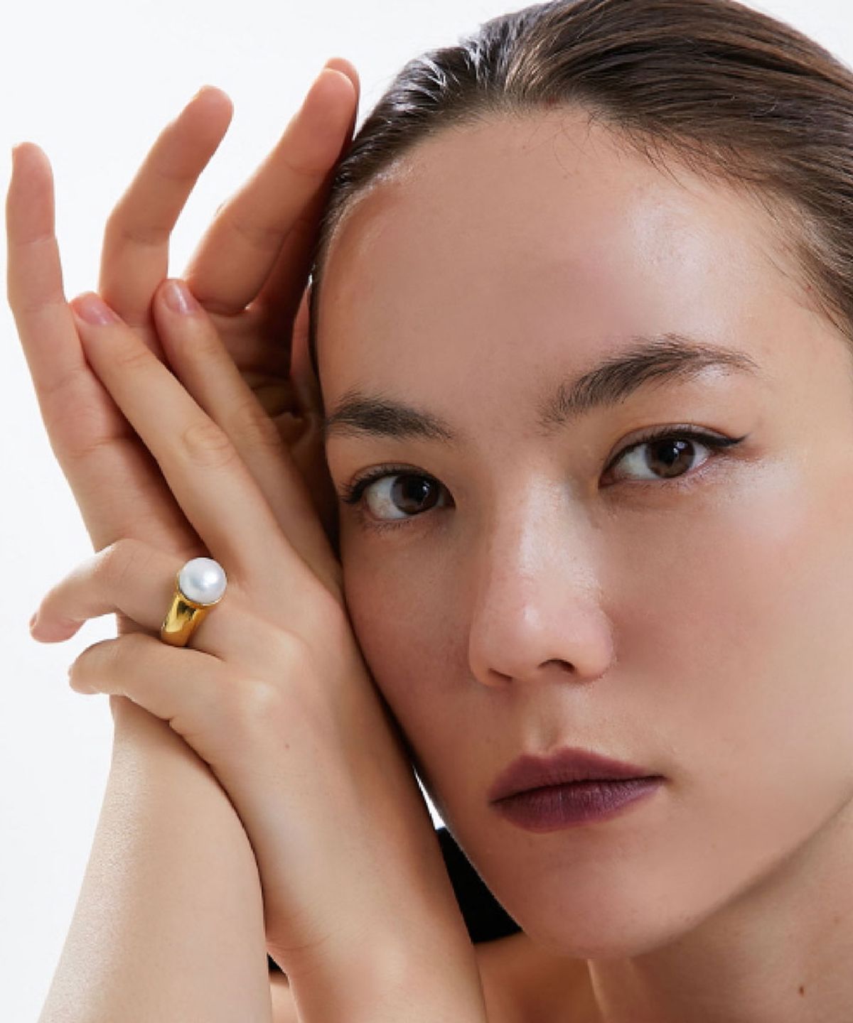 그라스마티네(GRASSE MATINEE) Chunky Pearl Ring