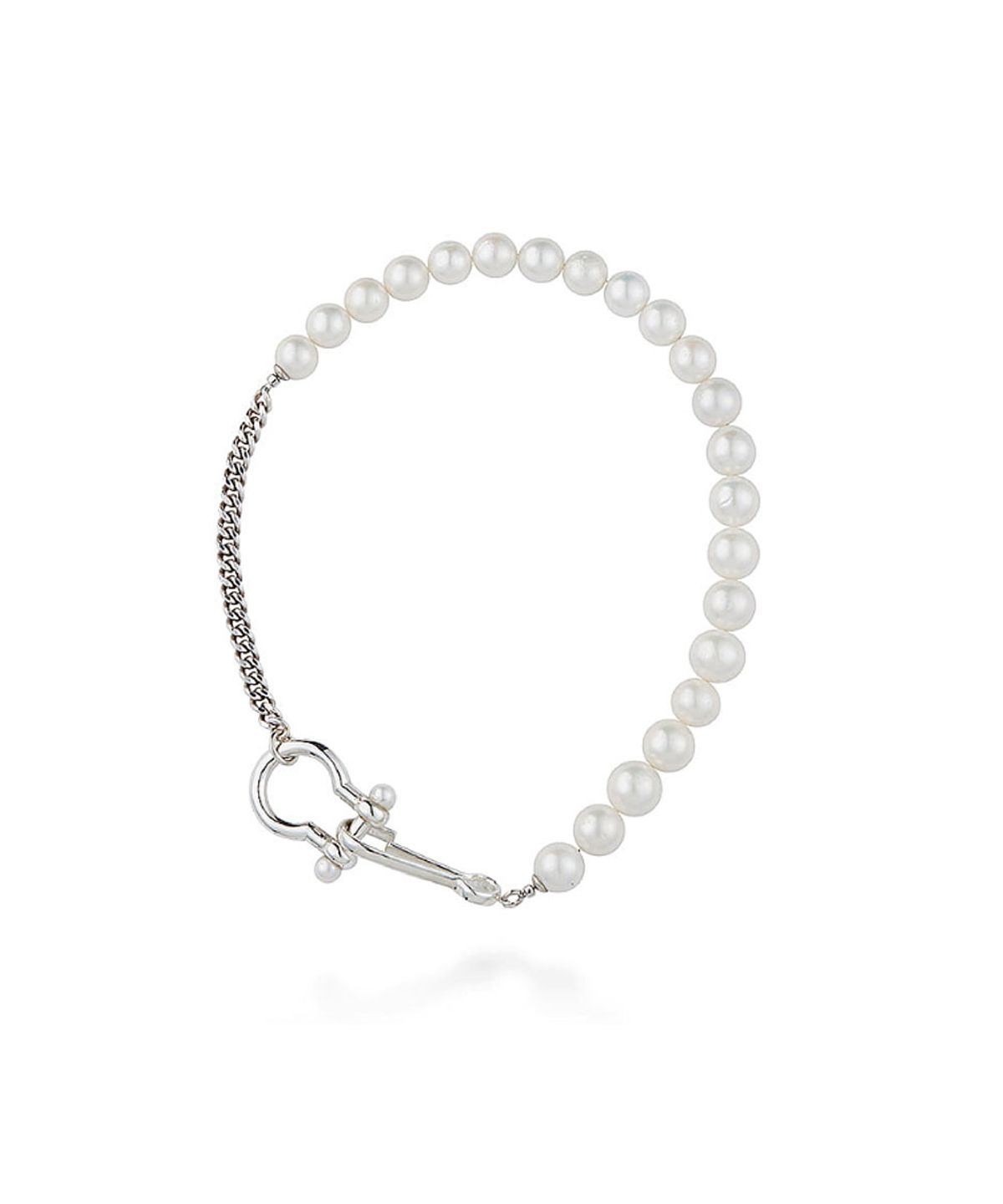 그라스마티네(GRASSE MATINEE) Unbalanced Pearl Necklace