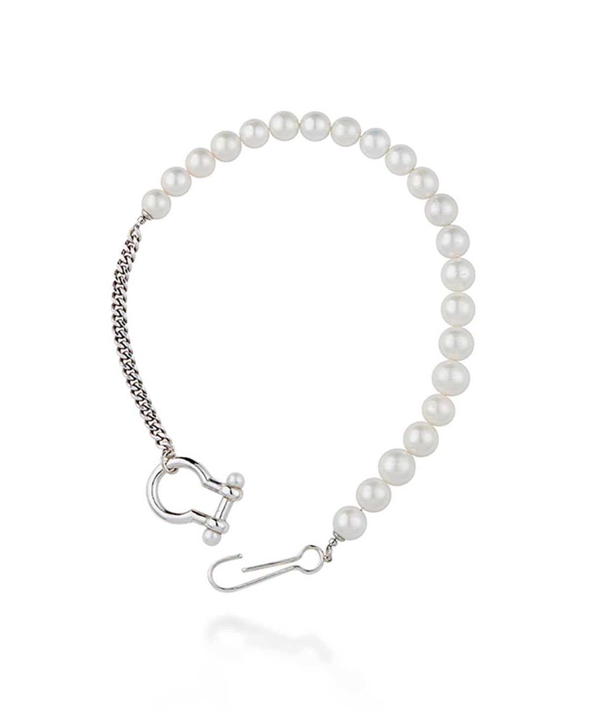 그라스마티네(GRASSE MATINEE) Unbalanced Pearl Necklace