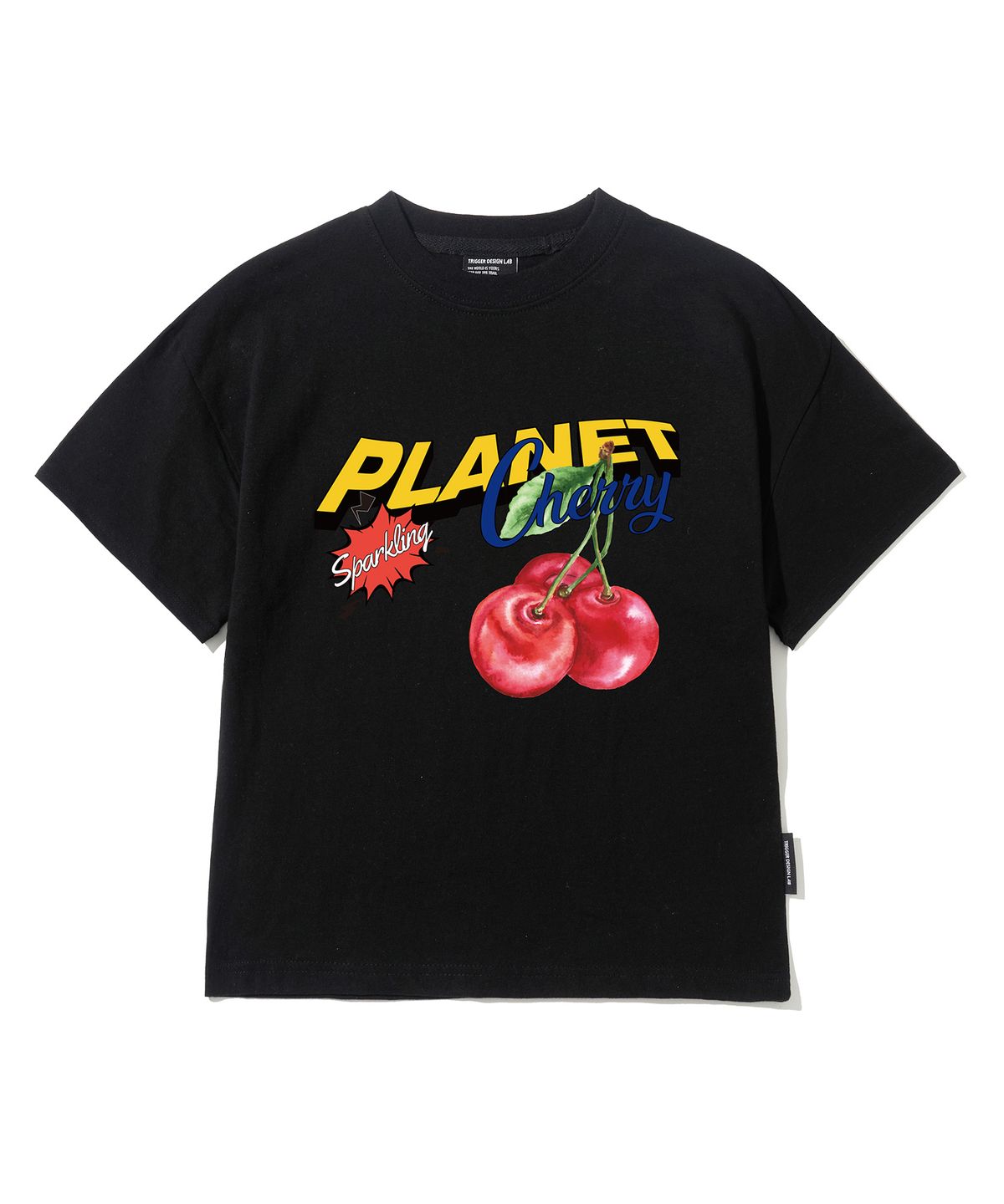 엘리메노영스터(ELIMENOYOUNGSTER) EY 플래닛 체리 키즈 반팔티 4Color