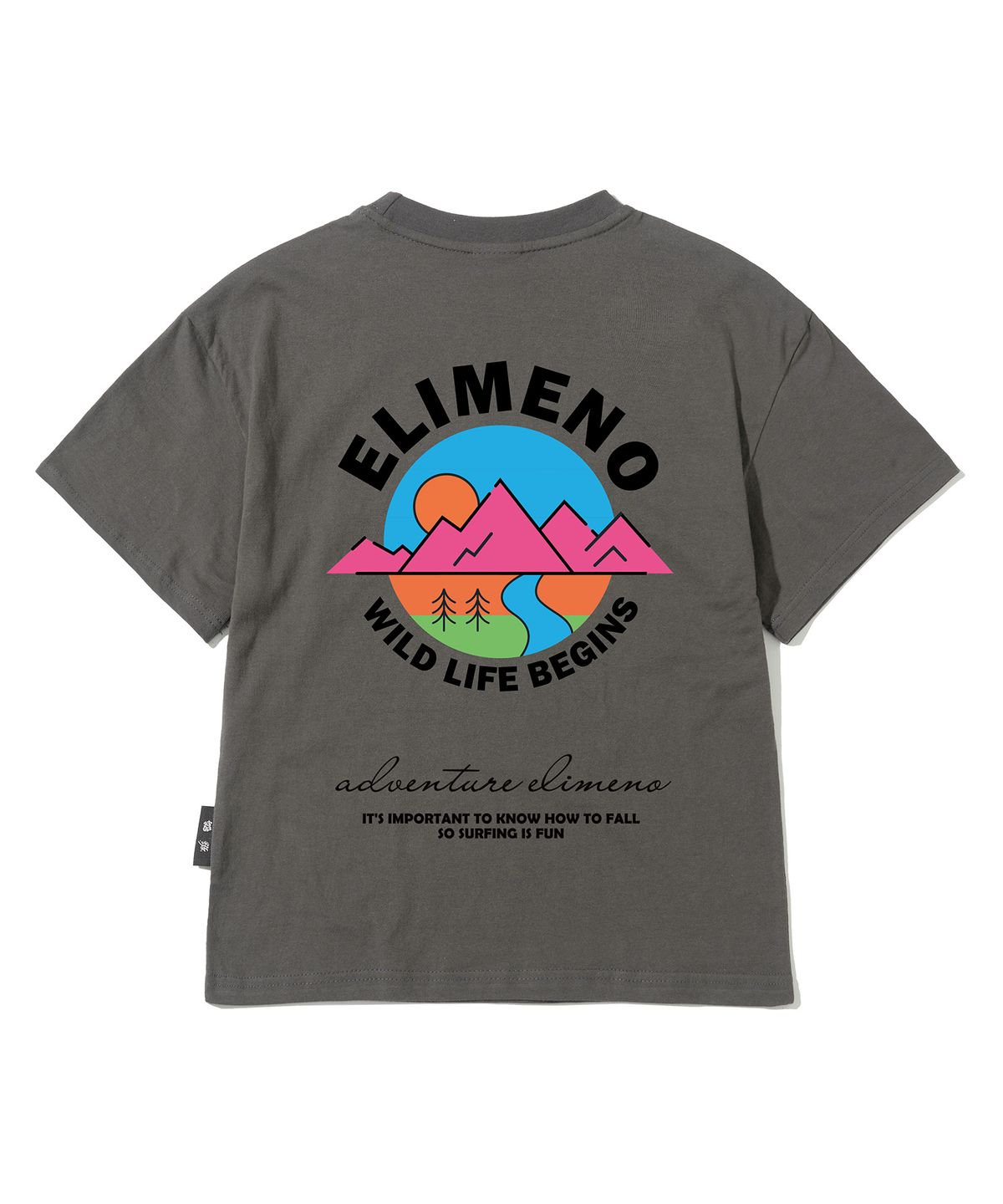 엘리메노영스터(ELIMENOYOUNGSTER) EY 와일드 마운틴 키즈 반팔티 4Color