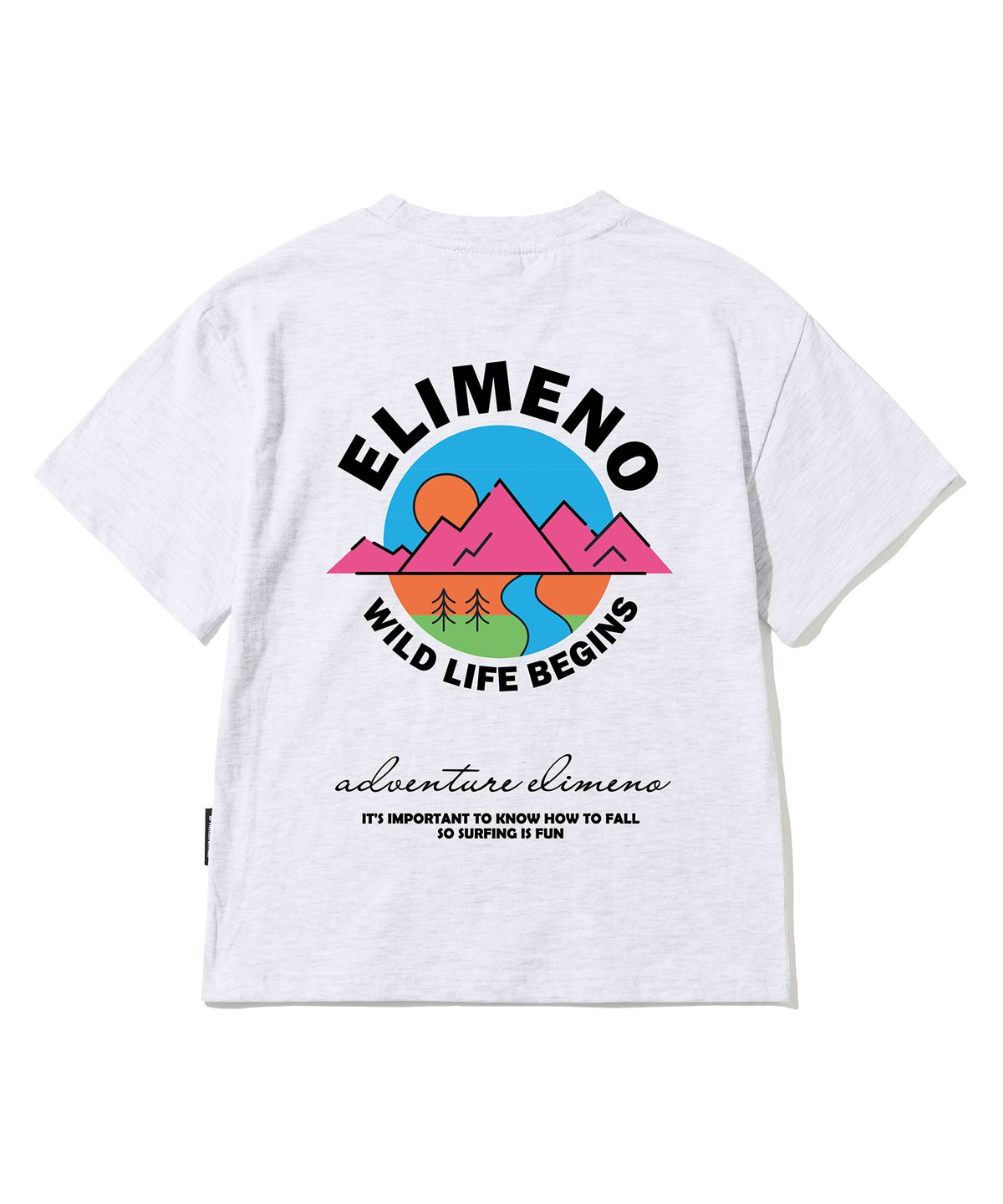 엘리메노영스터(ELIMENOYOUNGSTER) EY 와일드 마운틴 키즈 반팔티 4Color