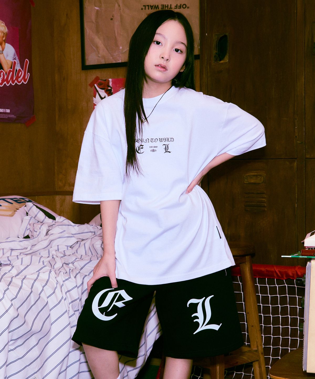 엘리메노영스터(ELIMENOYOUNGSTER) EY 에이션트 키즈 반팔티 4Color