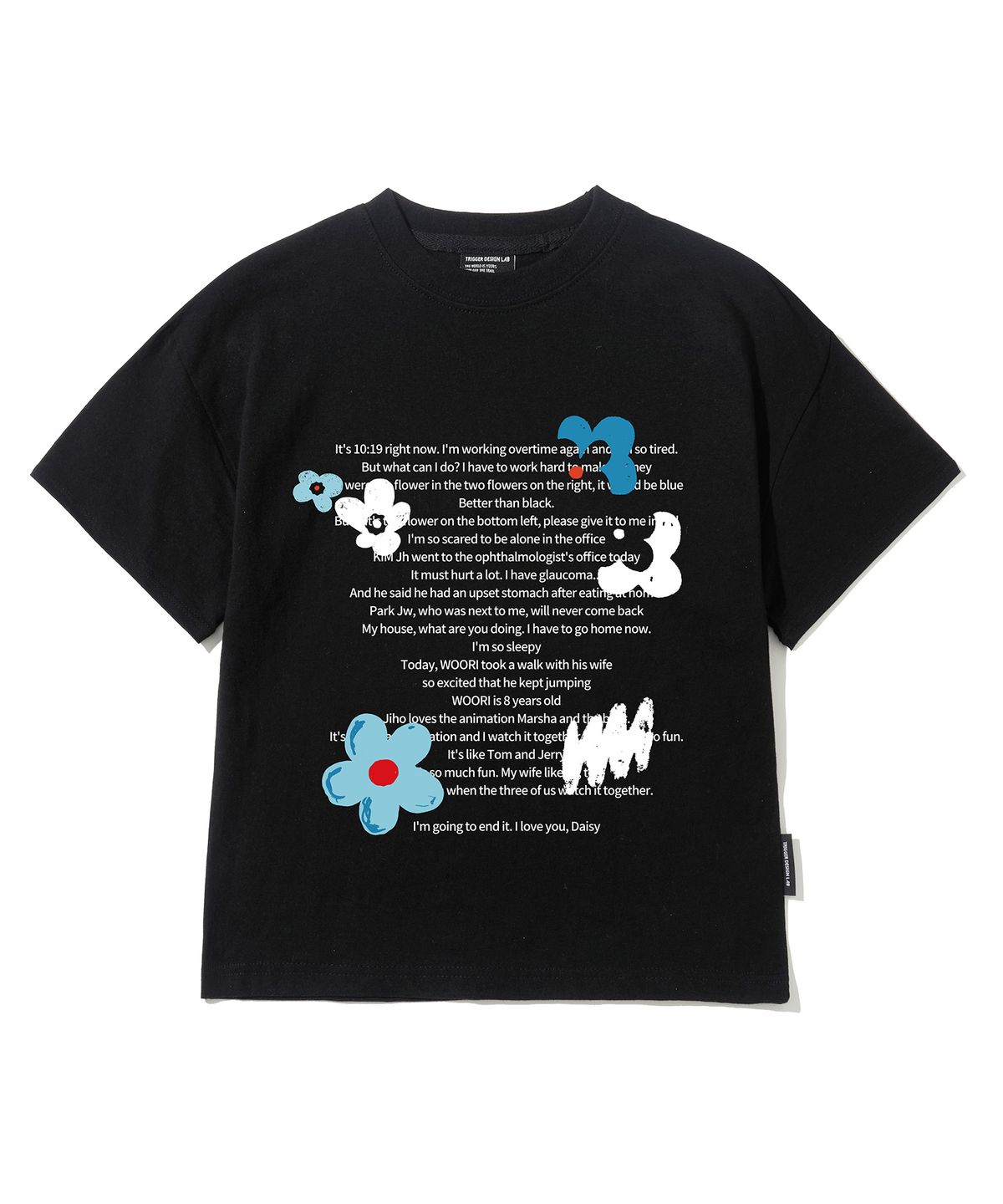 엘리메노영스터(ELIMENOYOUNGSTER) EY 블라블라 키즈 반팔티 4Color