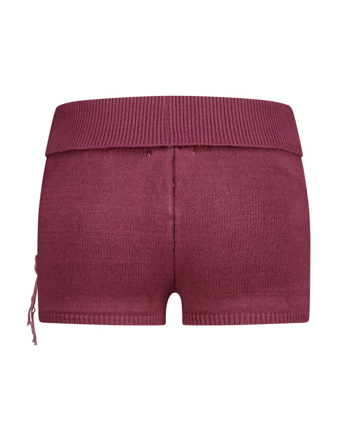 에즈이프 캘리(ASIF CALIE) CROSHET MOTIF KNIT SHORTS DEEP PURPLE