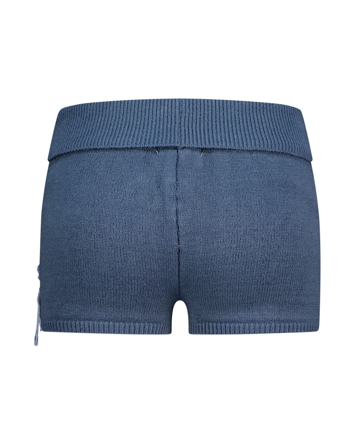 에즈이프 캘리(ASIF CALIE) CROSHET MOTIF KNIT SHORTS DARK NAVY