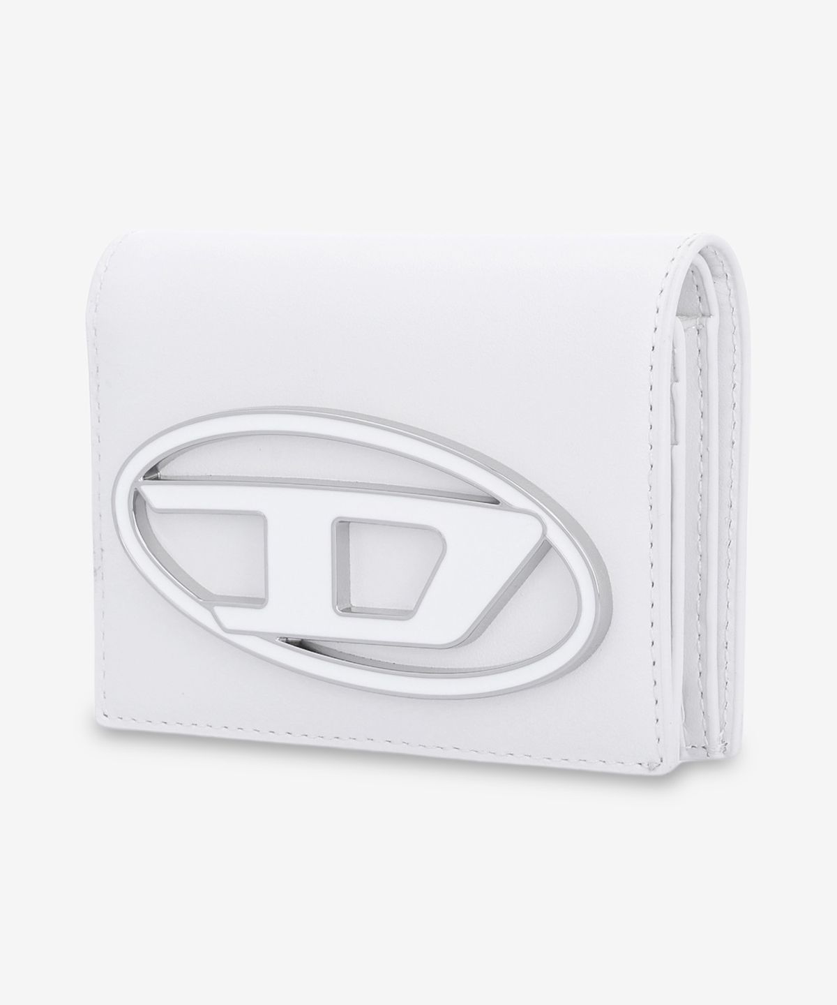 디젤(DIESEL) 1DR 폴드 III 반지갑 - 화이트 / X10390PR818T1003