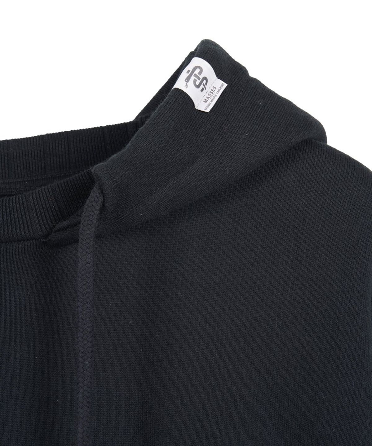 마시스(MASSES) FACE PRINT HOODIE - BLACK