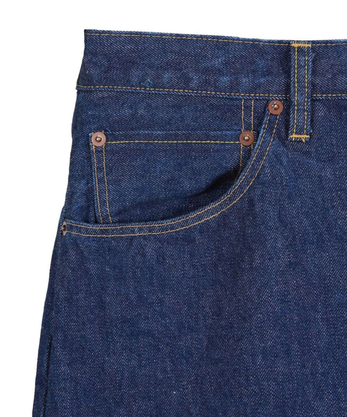 마시스(MASSES) DENIM PANTS ONE WASH - INDIGO