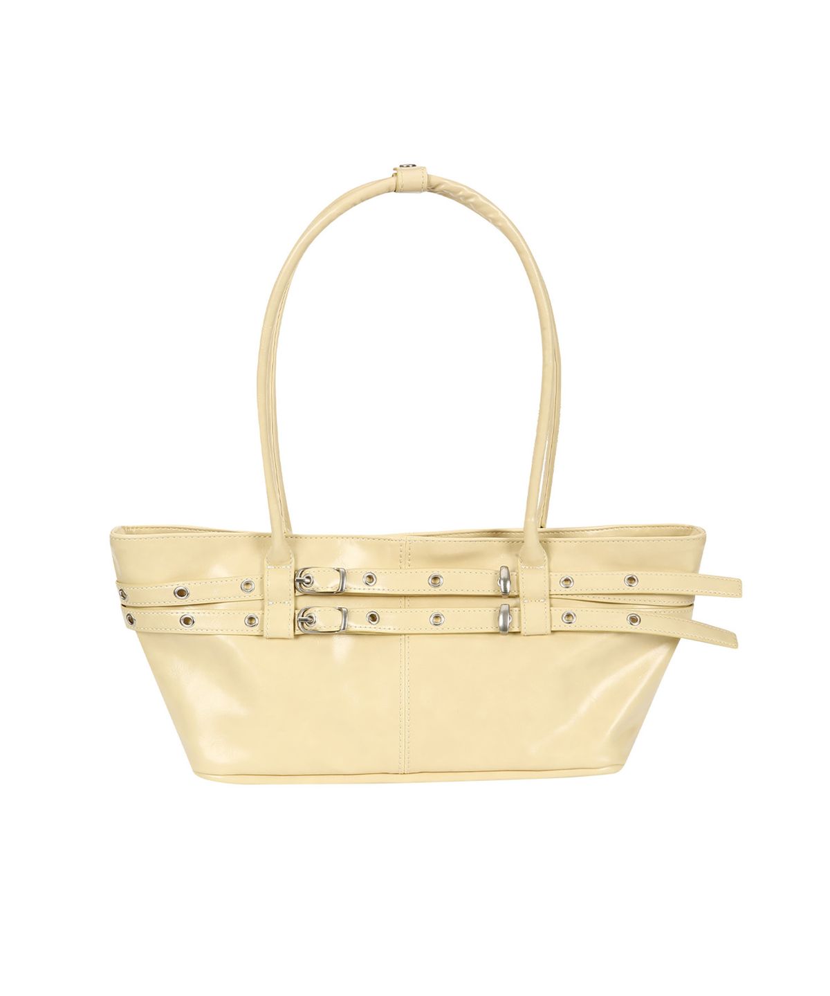 여밈(YEOMIM) mini belted boat bag (lemonade)
