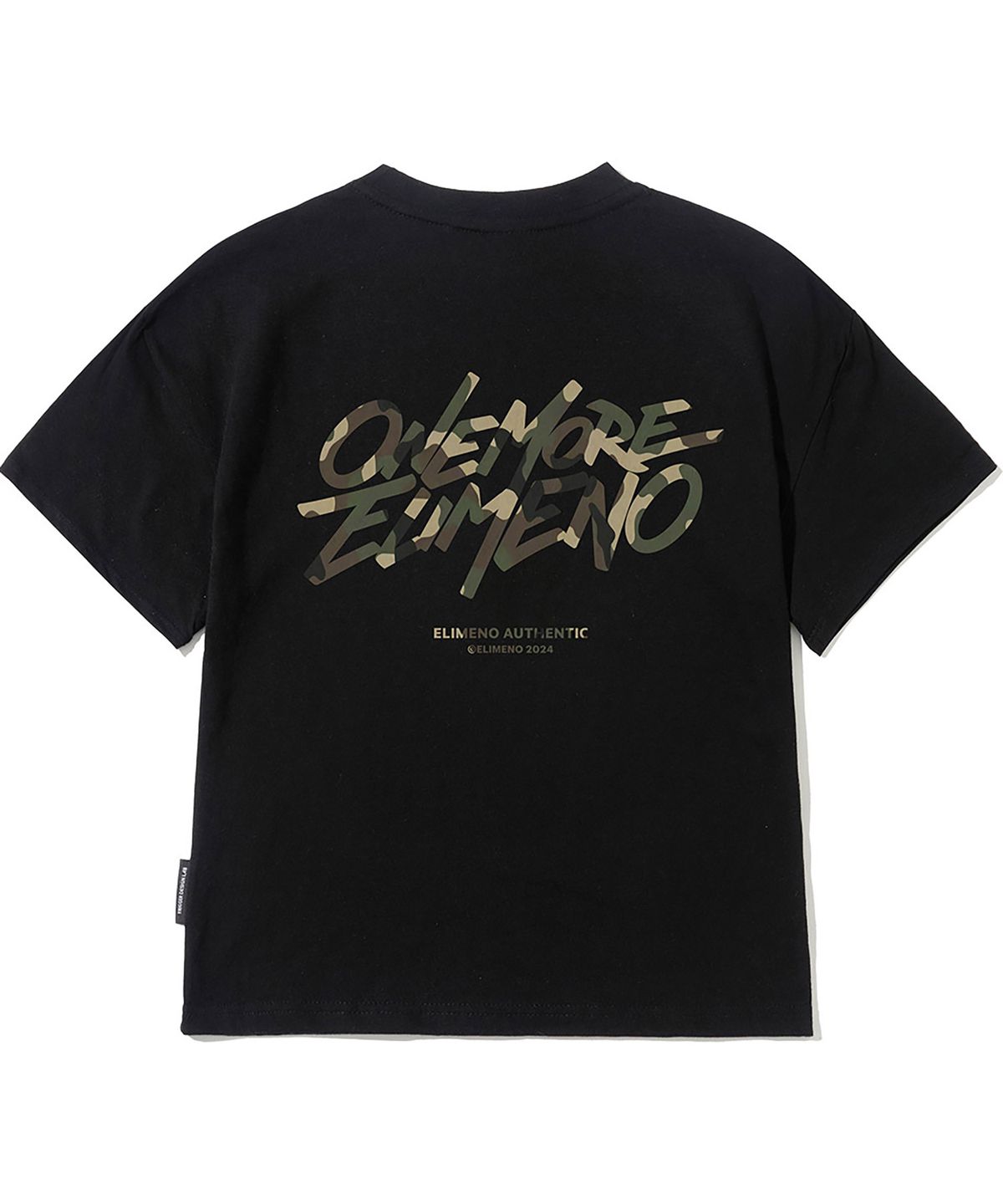 엘리메노영스터(ELIMENOYOUNGSTER) EY Tape deck. Camo 키즈 반팔티 4Color