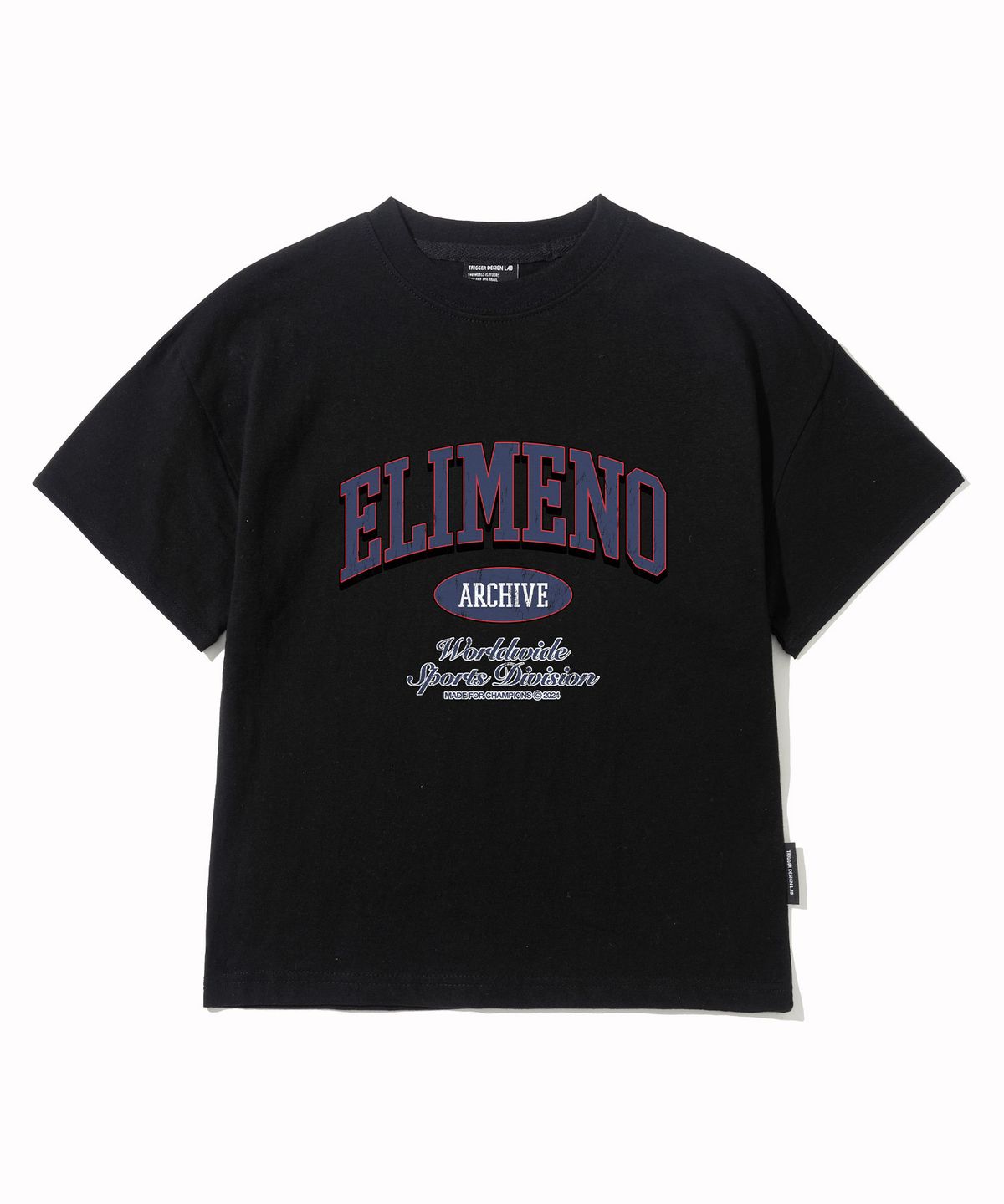 엘리메노영스터(ELIMENOYOUNGSTER) EY 디비전 키즈 반팔티 4Color