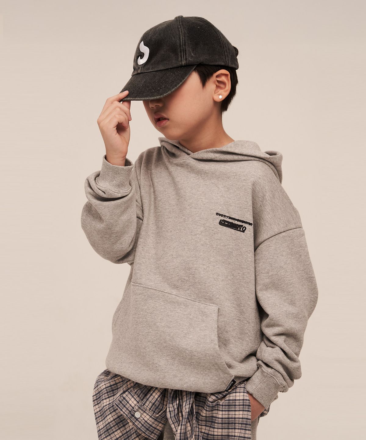 엘리메노영스터(ELIMENOYOUNGSTER) EY 낫올웨이 키즈 후드티 3Color