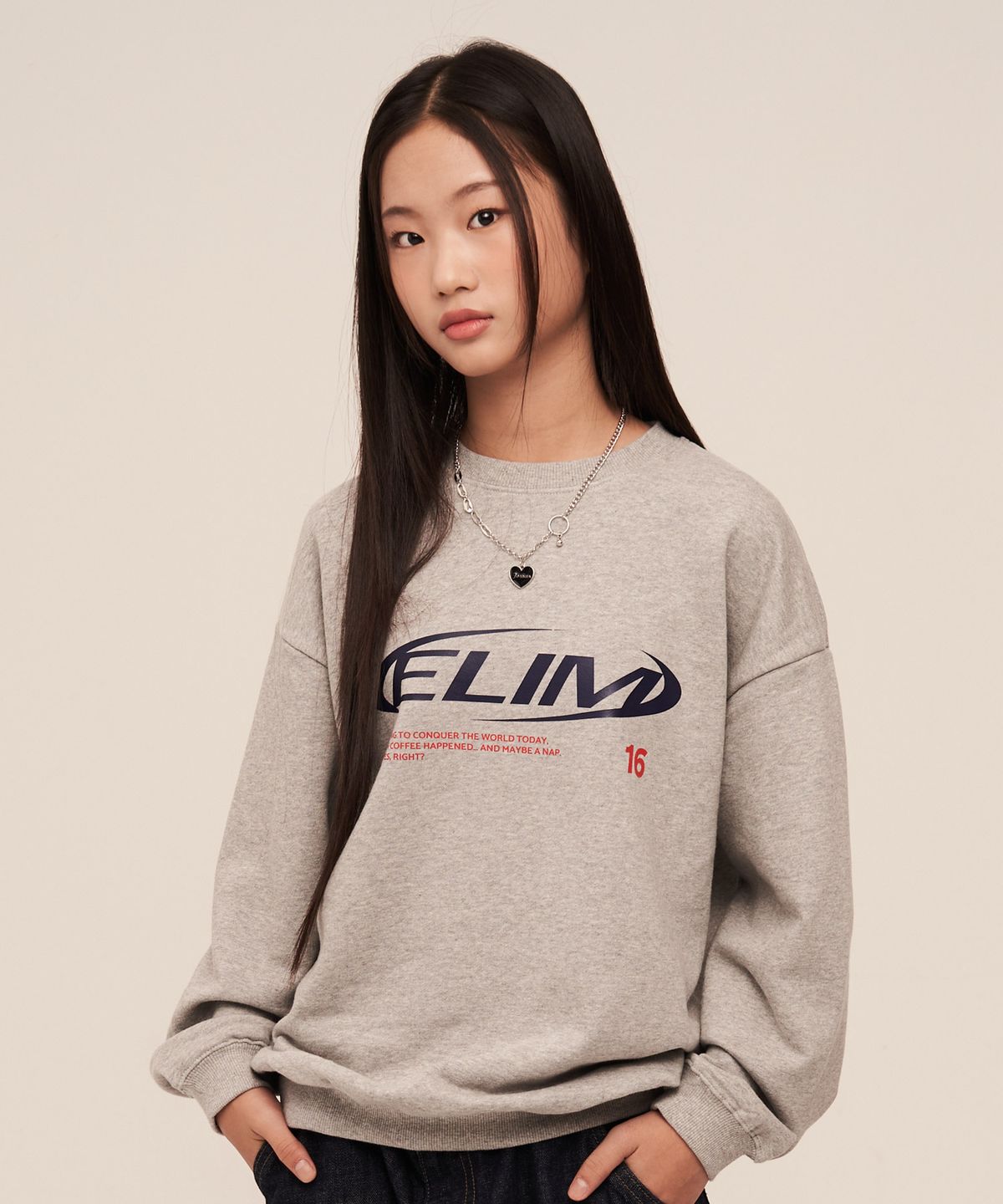 엘리메노영스터(ELIMENOYOUNGSTER) EY 16ELIM 키즈 맨투맨 3Color