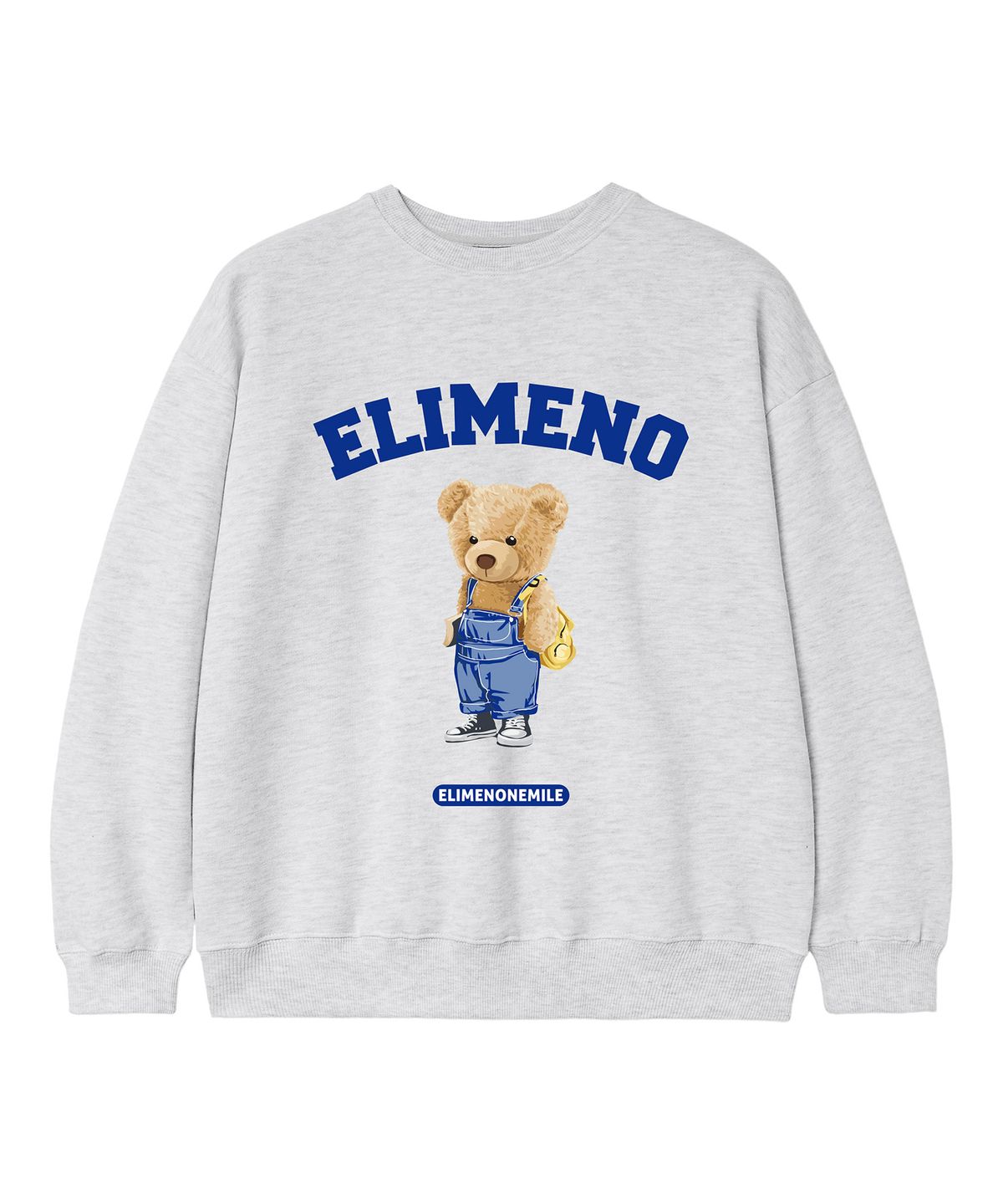 엘리메노영스터(ELIMENOYOUNGSTER) EY 스터디베어 키즈 맨투맨 3Color