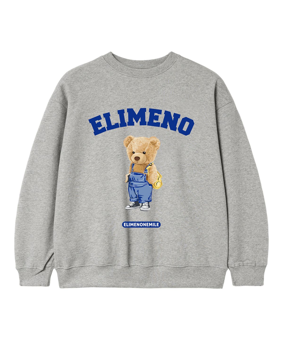 엘리메노영스터(ELIMENOYOUNGSTER) EY 스터디베어 키즈 맨투맨 3Color