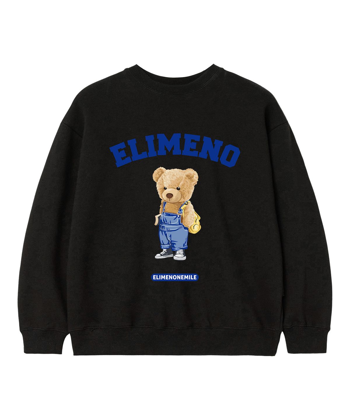 엘리메노영스터(ELIMENOYOUNGSTER) EY 스터디베어 키즈 맨투맨 3Color