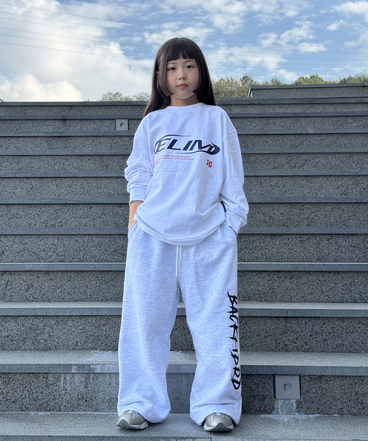 엘리메노영스터(ELIMENOYOUNGSTER) EY 16ELIM 키즈 긴팔티 2Color