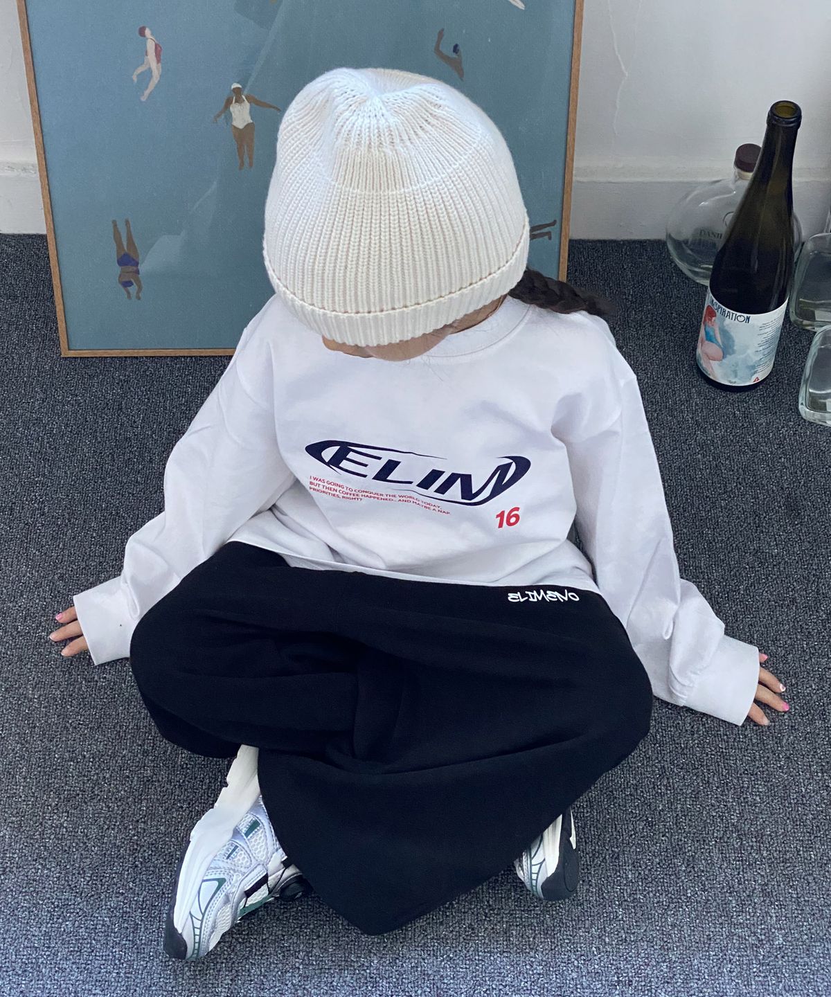 엘리메노영스터(ELIMENOYOUNGSTER) EY 16ELIM 키즈 긴팔티 2Color