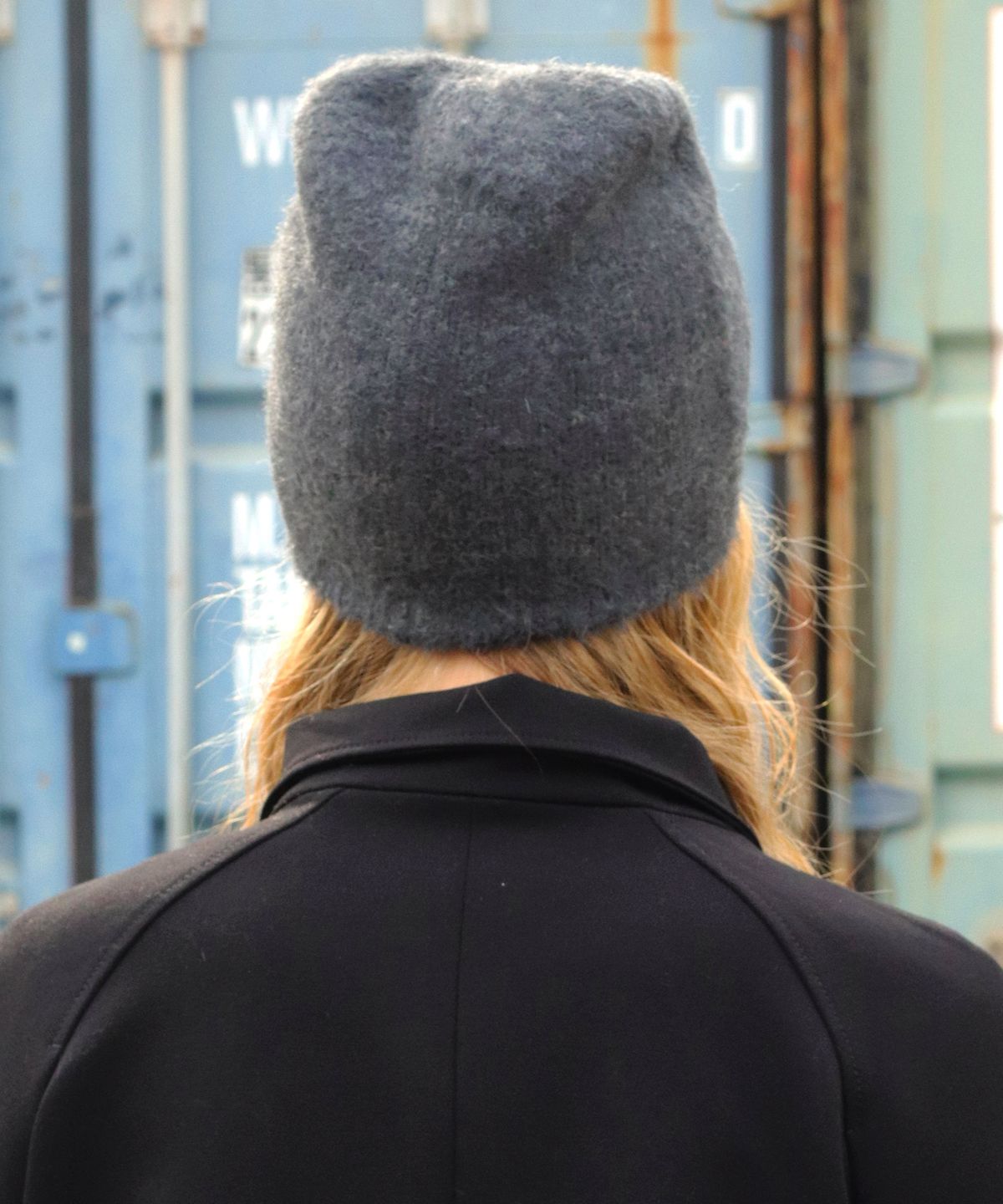 슬리피슬립(SLEEPYSLIP) FROST CHARCOAL BEANIE