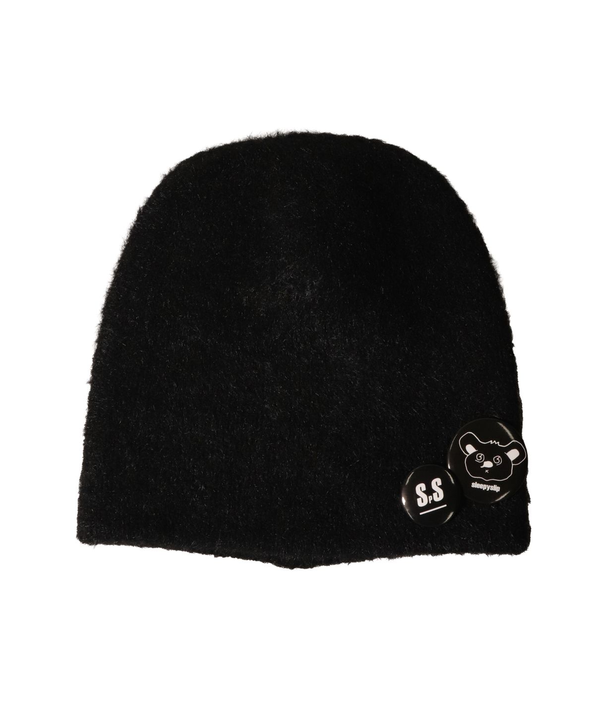 슬리피슬립(SLEEPYSLIP) FROST BLACK BEANIE