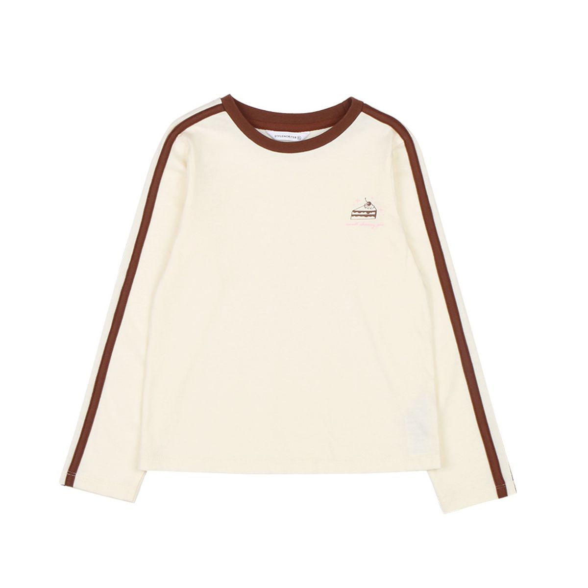 스타일노리터(STYLE NORITER) 루시 배색 티셔츠