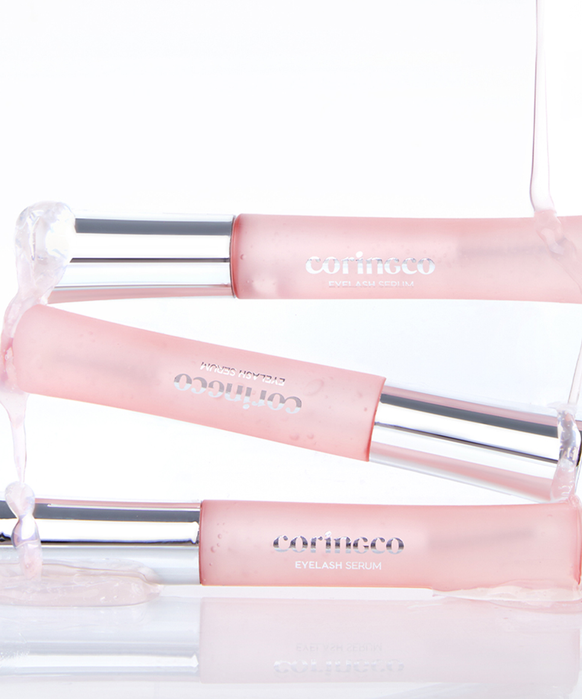 코링코(CORINGCO) [2SET] 핑크 콜라겐 파워 아이래쉬 세럼 (속눈썹 영양제)