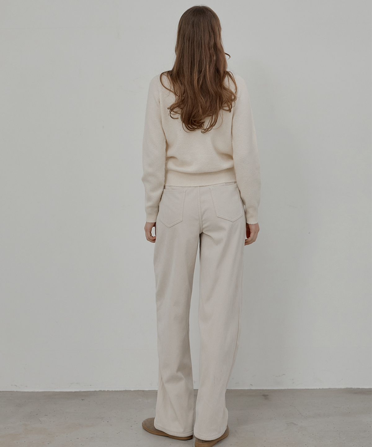 슬로우롤리(SLOWLOLLI) [융털안감ver.] May wide corduroy pants_3 Colors