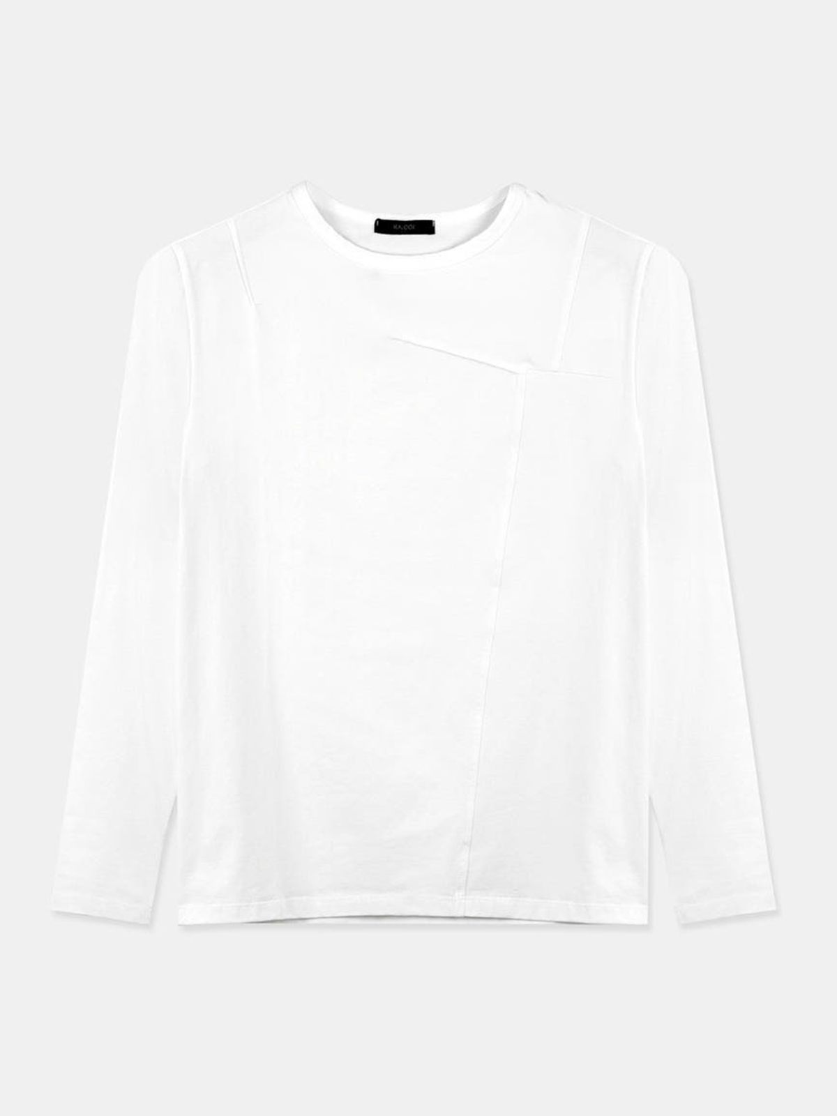 이카룩(IKALOOK) 소프트터치 라운드넥 코튼 긴팔티 TEE168A