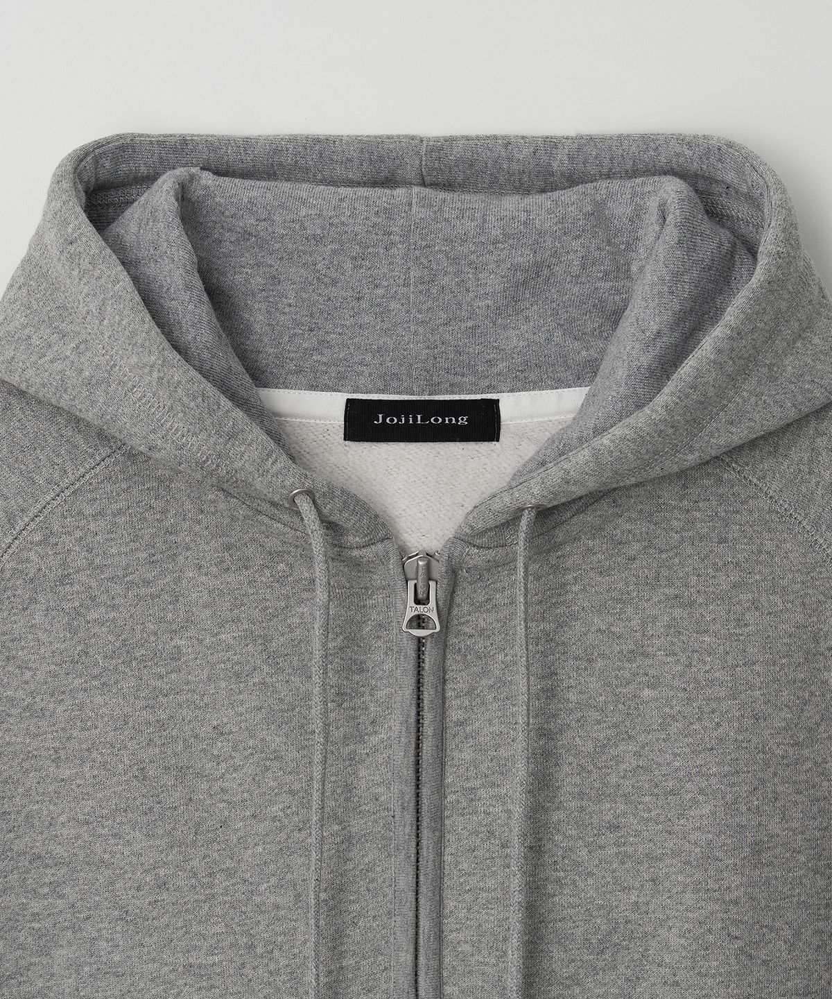 조질롱(JOJILONG) JN344 USA Cotton Half Zip Fleece Hoodie - MELANGE