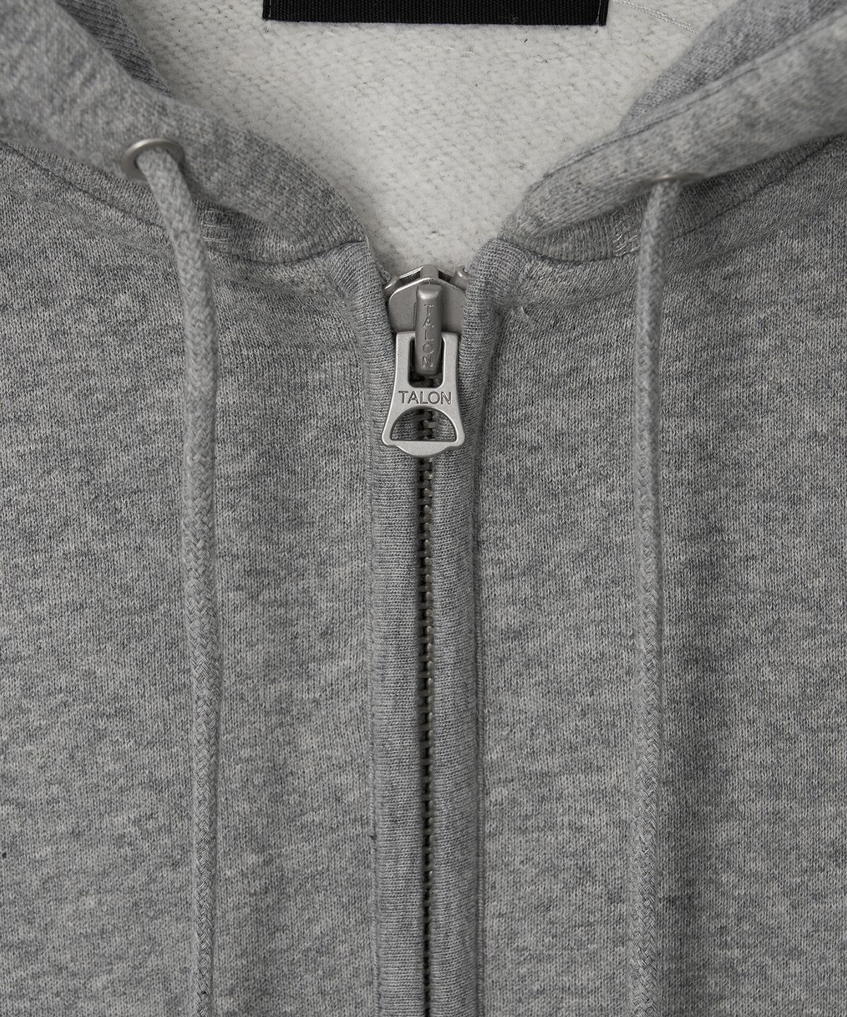 조질롱(JOJILONG) JN344 USA Cotton Half Zip Fleece Hoodie - MELANGE