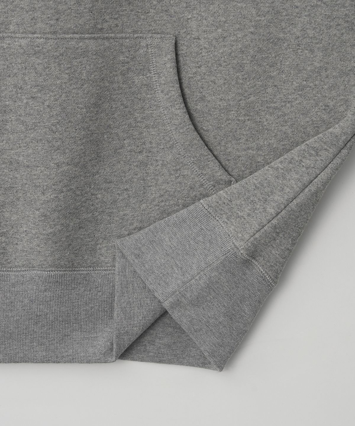 조질롱(JOJILONG) JN345 USA Cotton Reglan Fleece Hoodie - MELANGE