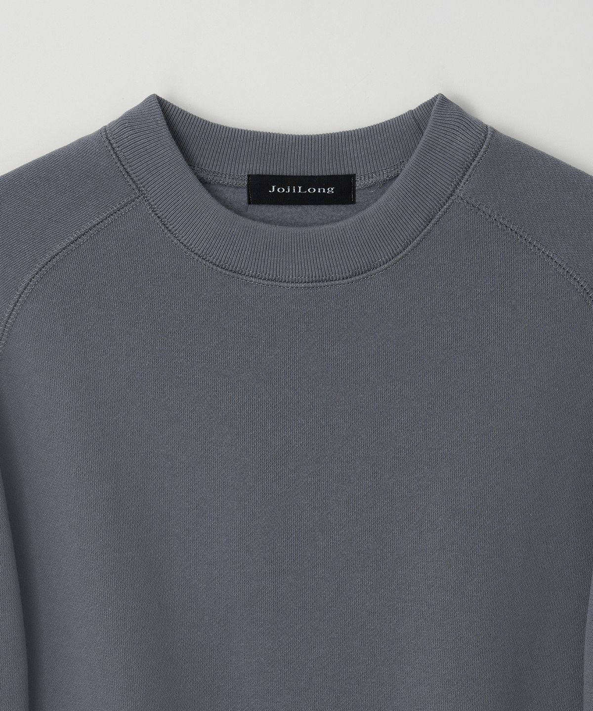 조질롱(JOJILONG) JN346 USA Cotton Reglan Sweatshirt - BLUE GREY