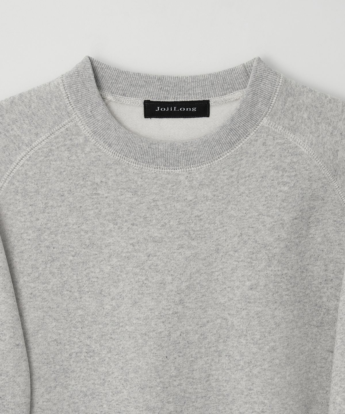 조질롱(JOJILONG) JN346 USA Cotton Reglan Sweatshirt - LIGHT MELANGE