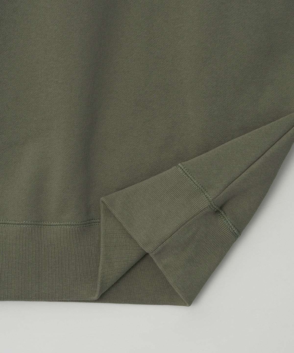 조질롱(JOJILONG) JN346 USA Cotton Reglan Sweatshirt - OLIVE