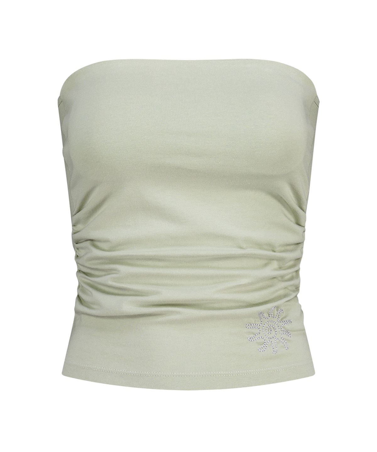 에즈이프 캘리(ASIF CALIE) SUN PADDED TUBE TOP KHAKI BEIGE