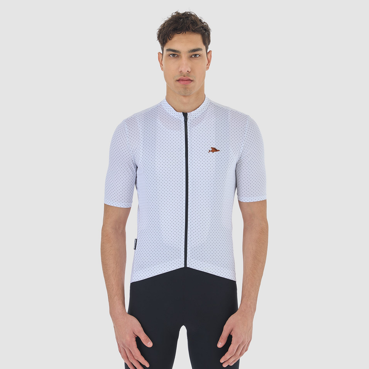 카페 드 사이클리스트(CAFE DU CYCLISTE) 플로레뜨 클래식 반팔 져지 화이트 남성